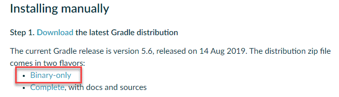 Download Gradle